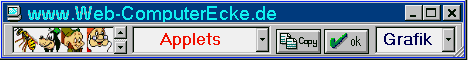 Web-ComputerEcke - Mit Applets-Icons-aniCursor-Gifs-Banner-Proreamme-HTML u.s.w.